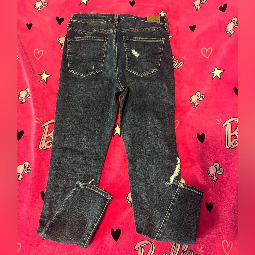 AE Next Level Hight-Waisted Patched Jegging - Picture 3 of 4